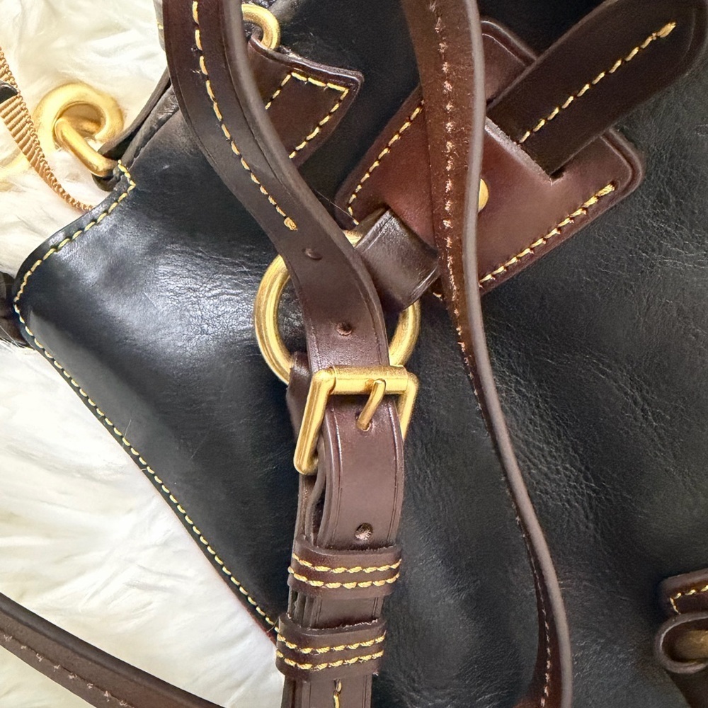 Dooney & Bourke Black Leather Satchel - Picture 13 of 16